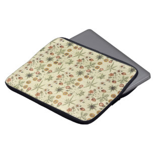 Capa Para Notebook Antiquado Vitoriano William Morris Garden Flowers