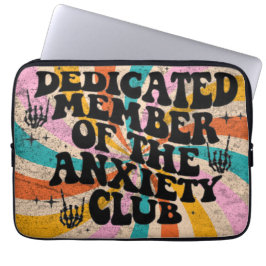 Capa Para Notebook anxiety club member