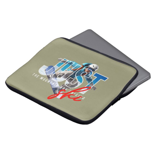 Capa Para Notebook Apenas esqui | 13" (Frente Topo)