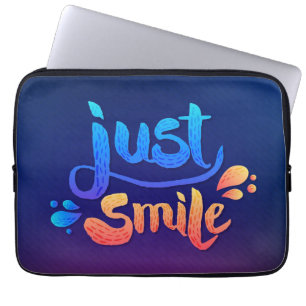 Capa Para Notebook Apenas sorriso