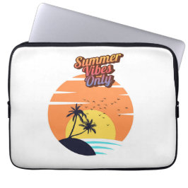 Capa Para Notebook Apenas vibrações de verão.