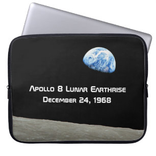 Capa Para Notebook Apollo 8, 50º aniversário da Terra Lunar