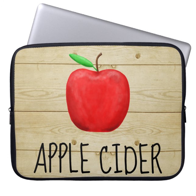 Capa Para Notebook Apple Cider Red Apple (Frente)