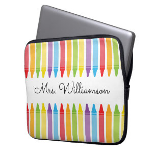 Capa Para Notebook Apreciação Personalizada do Arco-Íris dos Profe