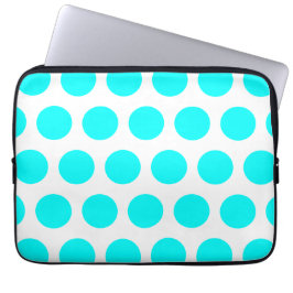 Capa Para Notebook Aqua Bolinhas