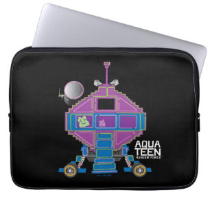 Capa Para Notebook Aqua Teen Fome Force Mooninites Carro