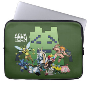 Capa Para Notebook Aqua Teen Hunger Force Villains