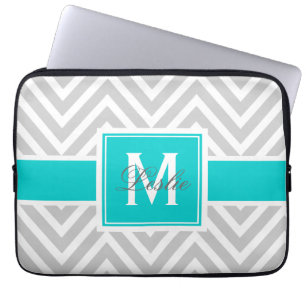 CAPA PARA NOTEBOOK AQUA, TESTE PADRÃO CINZENTO DA VIGA PERSONALIZADO