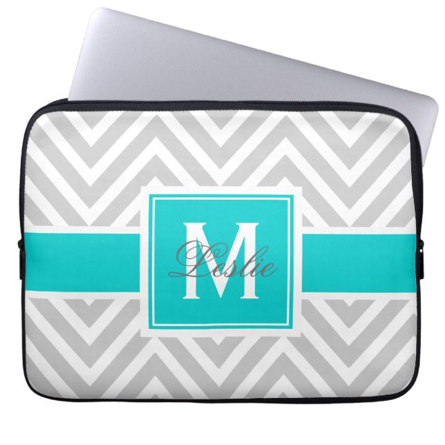 CAPA PARA NOTEBOOK AQUA, TESTE PADRÃO CINZENTO DA VIGA PERSONALIZADO (Frente)