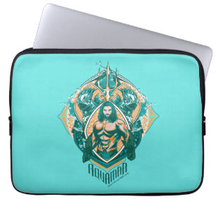 Capa Para Notebook Aquaman Gráfico Aquaman & Trenchers