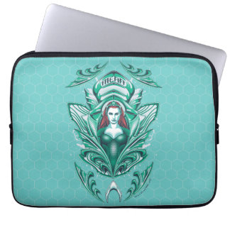 Capa Para Notebook Aquaman | Gráfico Mera Ornamentado