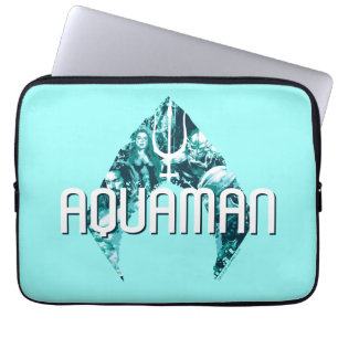 Capa Para Notebook Aquaman Orin, Mera, Orm & Black Manta, Símbolo