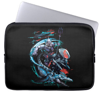 Capa Para Notebook Aquaman | Orm, Manta Negra, Tylosaur & Navios