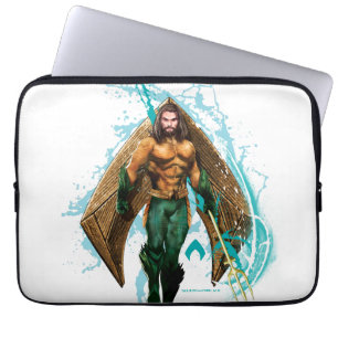Capa Para Notebook Aquaman Prince Orin Com Logotipo Aquaman