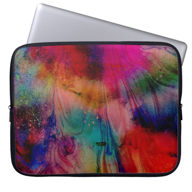 Capa Para Notebook Aquarela (Frente)
