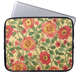 Capa Para Notebook Aquarela Floral Retroativa: Elegância do Eterno