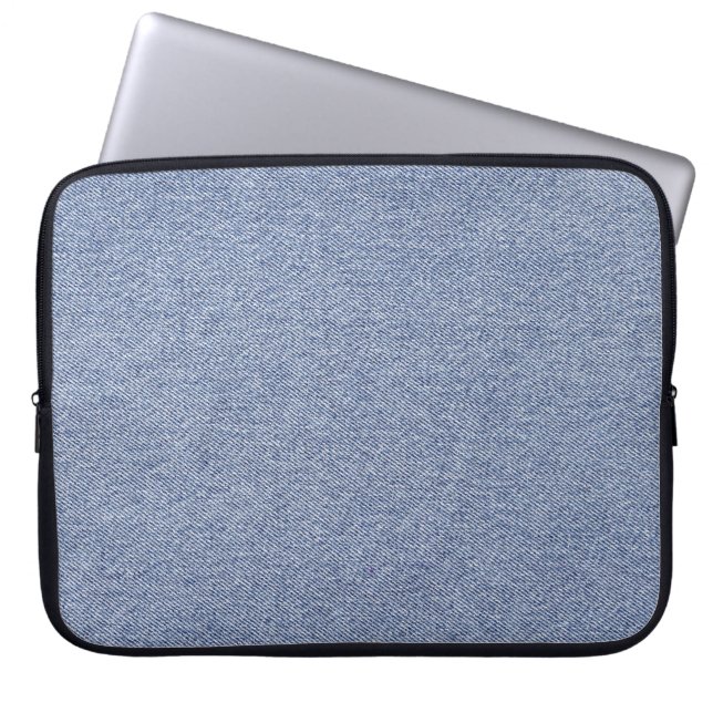 Capa Para Notebook Aquele Visual de Jeans (Frente)