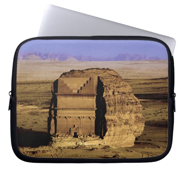 Capa Para Notebook Arábia Saudita, local de Madain Saleh, antigo (Frente)