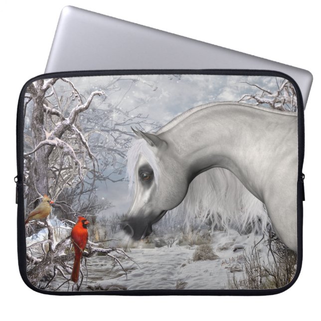 Capa Para Notebook Arabian & bolsa de laptop dos cardeais 15 (Frente)