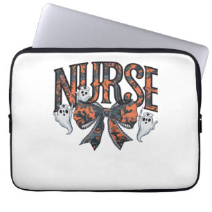 Capa Para Notebook Arco Clássico de T-Shirt da Enfermeira Assustadora