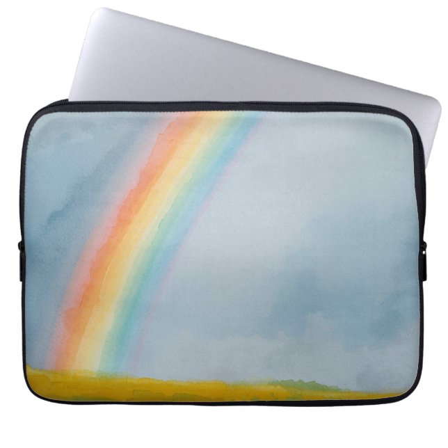 Capa Para Notebook Arco-íris  (Frente)