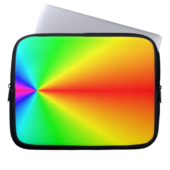 Capa Para Notebook Arco-íris brilhante (Frente)