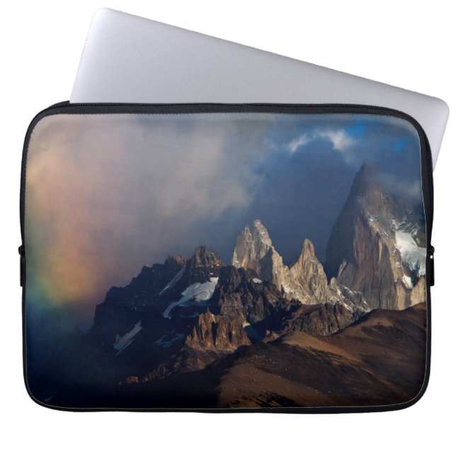 Capa Para Notebook Arco-íris nos Andes (Frente)