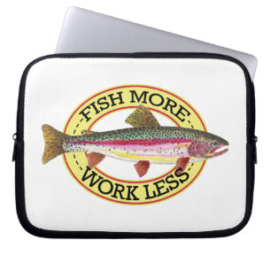 Capa Para Notebook Arco-Íris Pescar