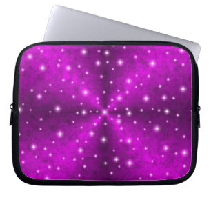 Capa Para Notebook Arco-Íris Rosa em Ótica de couro natural de elefan