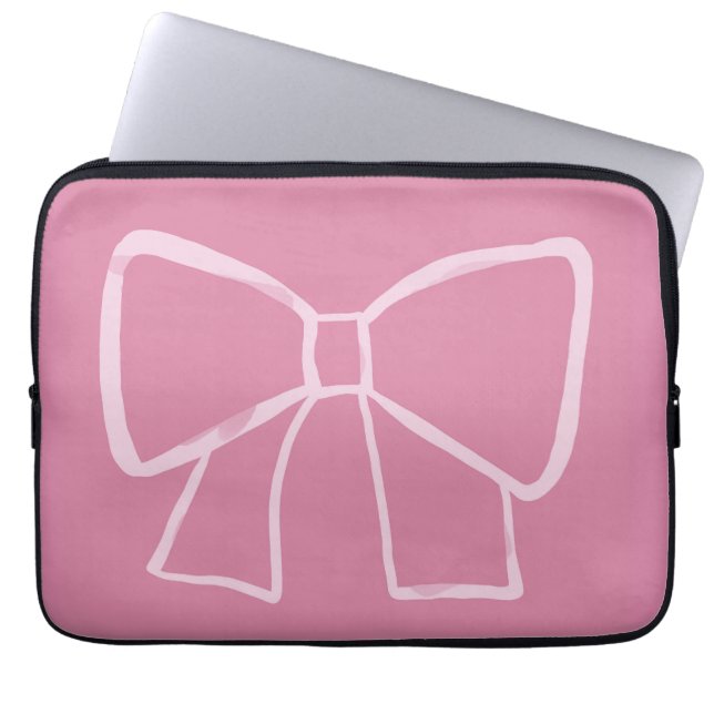 Capa Para Notebook Arco rosa minimalista (Frente)