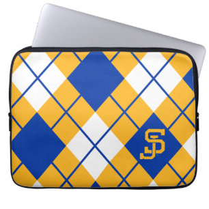 Capa Para Notebook Argyle de Spartans do estado de San Jose