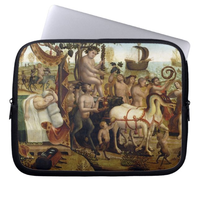 Capa Para Notebook Ariadne em Naxos, da história de Theseus (óleo o (Frente)