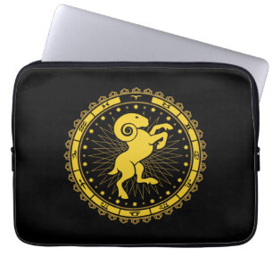 Capa Para Notebook Aries - Símbolo Zodiac - Símbolo - Horoscópio