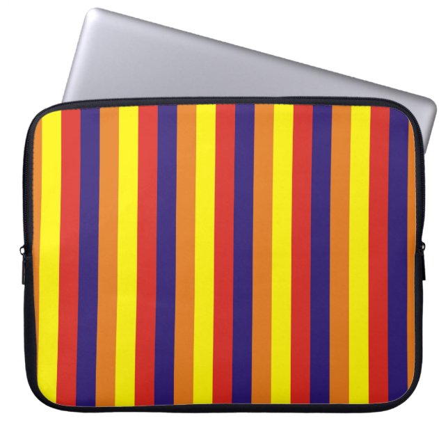 Capa Para Notebook arizona flag stripes USA united states america col (Frente)