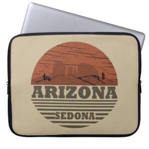 Capa Para Notebook Arizona sedona paisagem vintage az retro