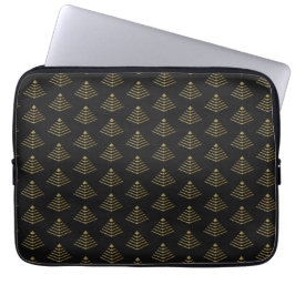 Capa Para Notebook Armadura Neo Deco Cibernética de Ouro Obsidiana Es