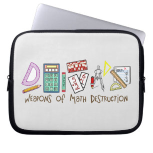 Capa Para Notebook Armas da destruição da matemática