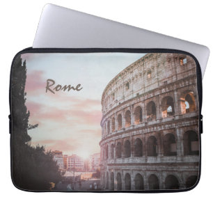 Capa Para Notebook Arquitetura Antiga de Roma - paisagem solar