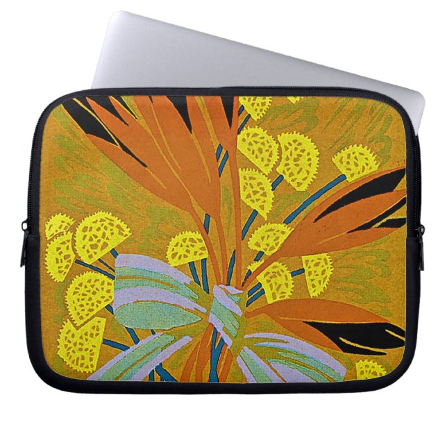 Capa Para Notebook Art Deco Design nº 8 em Sunshinedazzle (Frente)