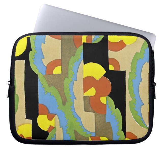 Capa Para Notebook Art Deco Design nº 9 @ Emporio Moffa (Frente)