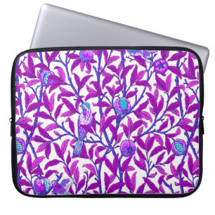 Capa Para Notebook Art Nouveau Bird & Pomegranate, Ametist Roxo