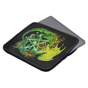 Capa Para Notebook Art Nouveau Star/Pentacle Dragon