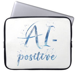 Capa Para Notebook Arte AI-Positive Text