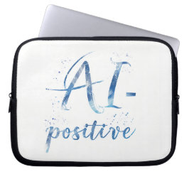 Capa Para Notebook Arte AI-Positive Text
