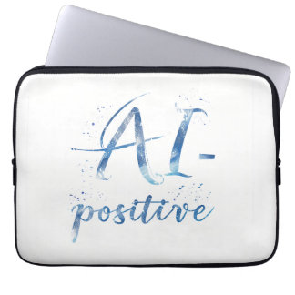 Capa Para Notebook Arte AI-Positive Text