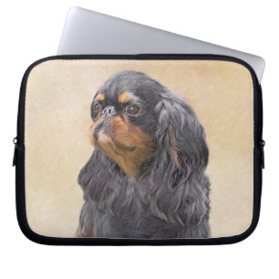 Capa Para Notebook Arte Animal Original Pintura Inglesa Toy Spaniel