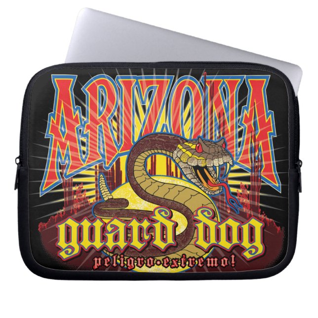 Capa Para Notebook Arte de Cobra do Arizona (Frente)