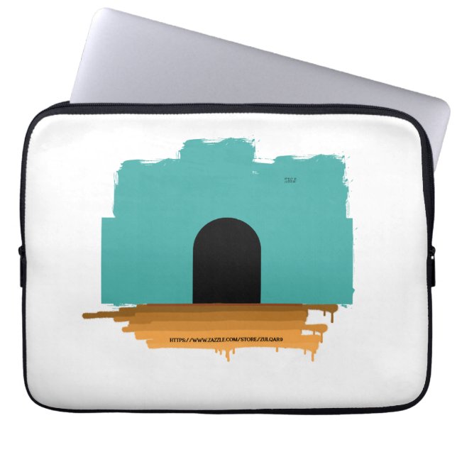 Capa Para Notebook Arte de Convite Bonito - ZMJ (Frente)