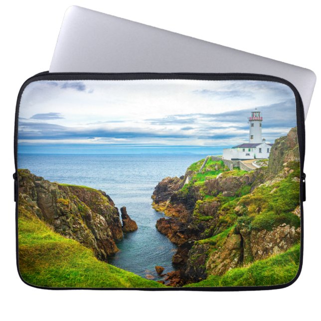 Capa Para Notebook Arte de Parede do Farol de Fanad Head – Irlanda Dr (Frente)