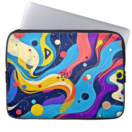 Capa Para Notebook Arte de ritmo cósmico